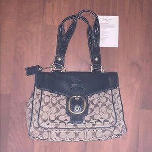 Coach Bleeker Legacy Purse Bag